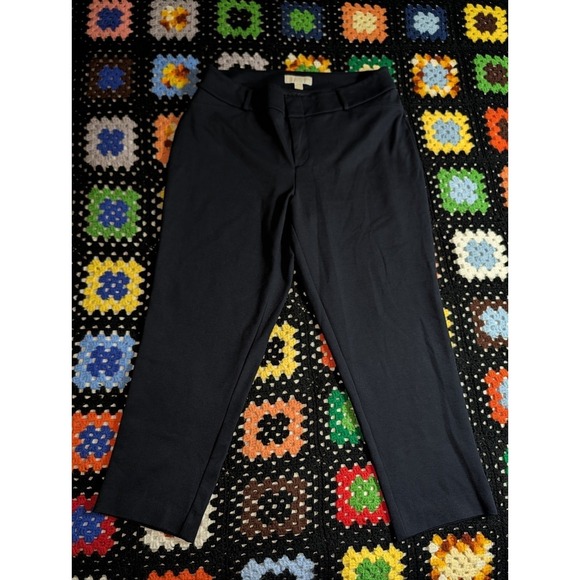Michael Kors Pants - Michael Kors Navy Blue Stretch Pants Size 16W‎ 36x26 Business Career Casual